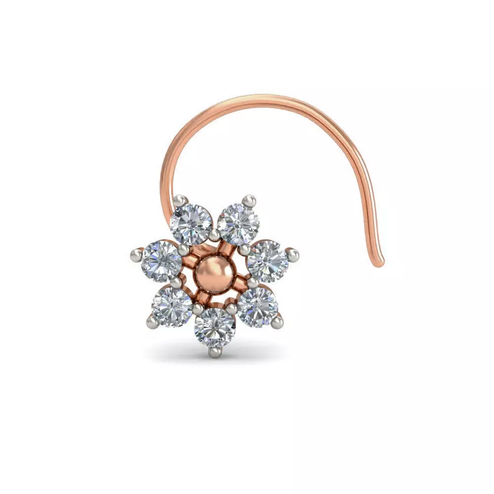 Women nose pin 3dm stl detail 3D print model