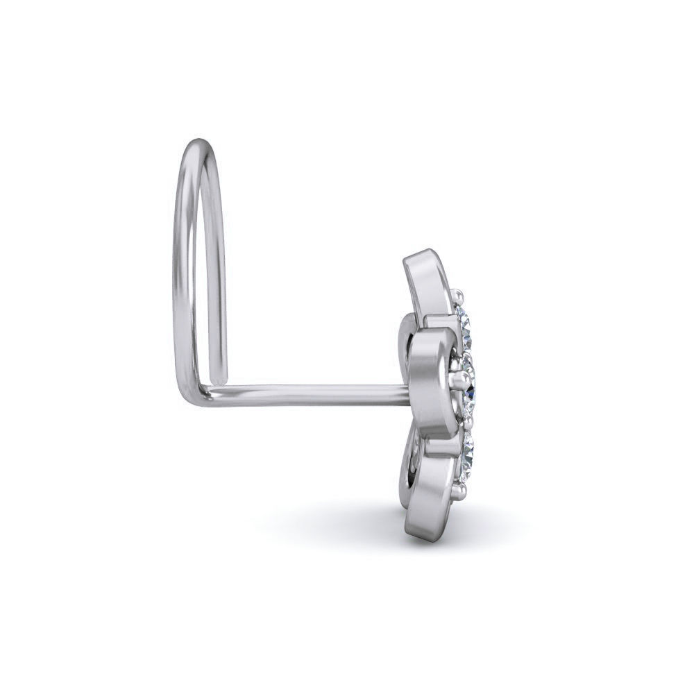 Women nose pin 3dm stl detail 3D print model_6