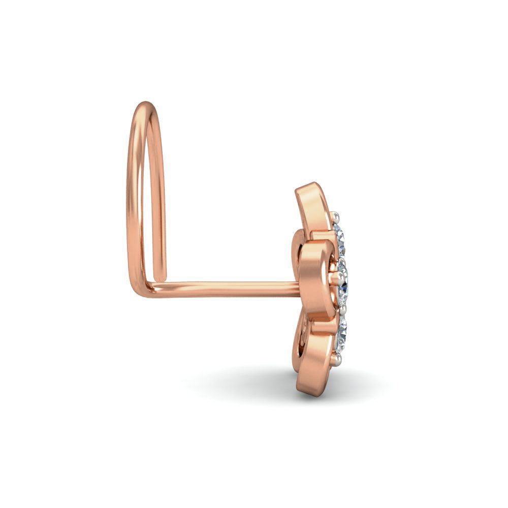 Women nose pin 3dm stl detail 3D print model_7