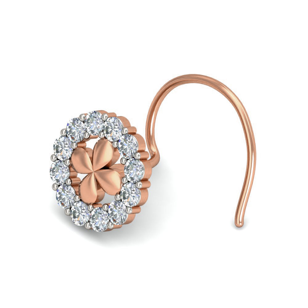 Women nose pin 3dm stl detail 3D print model_10