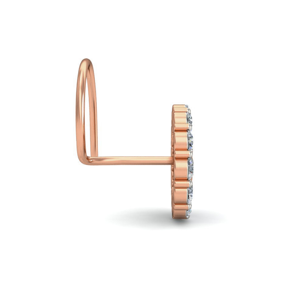 Women nose pin 3dm stl detail 3D print model_7