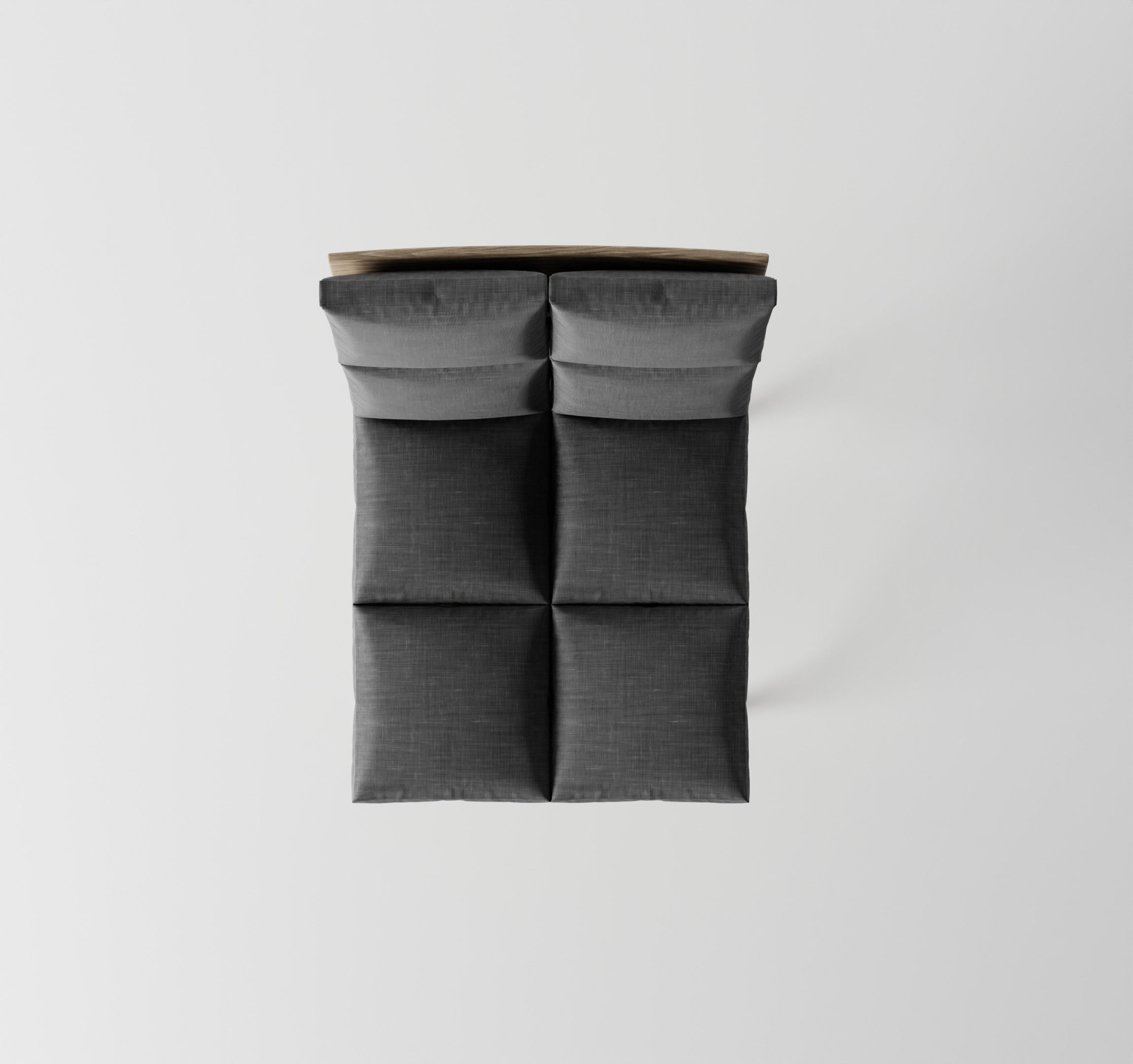 Modern Pillow Chair 3D model_2