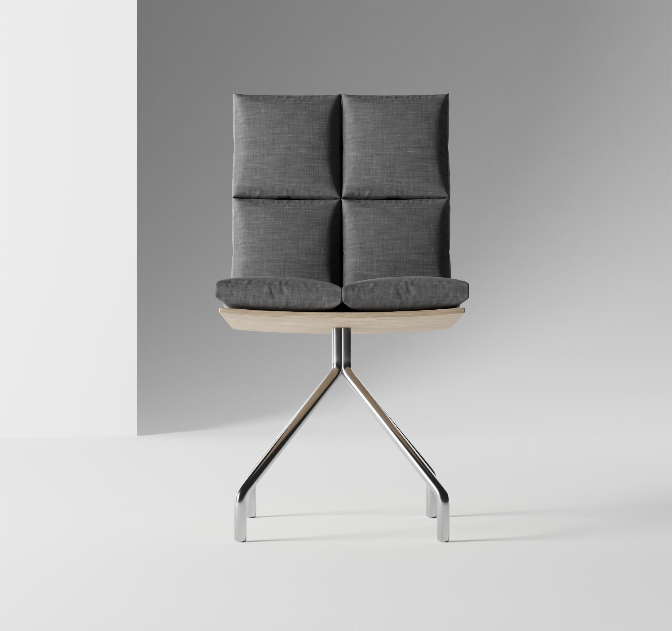 Modern Pillow Chair 3D model_1