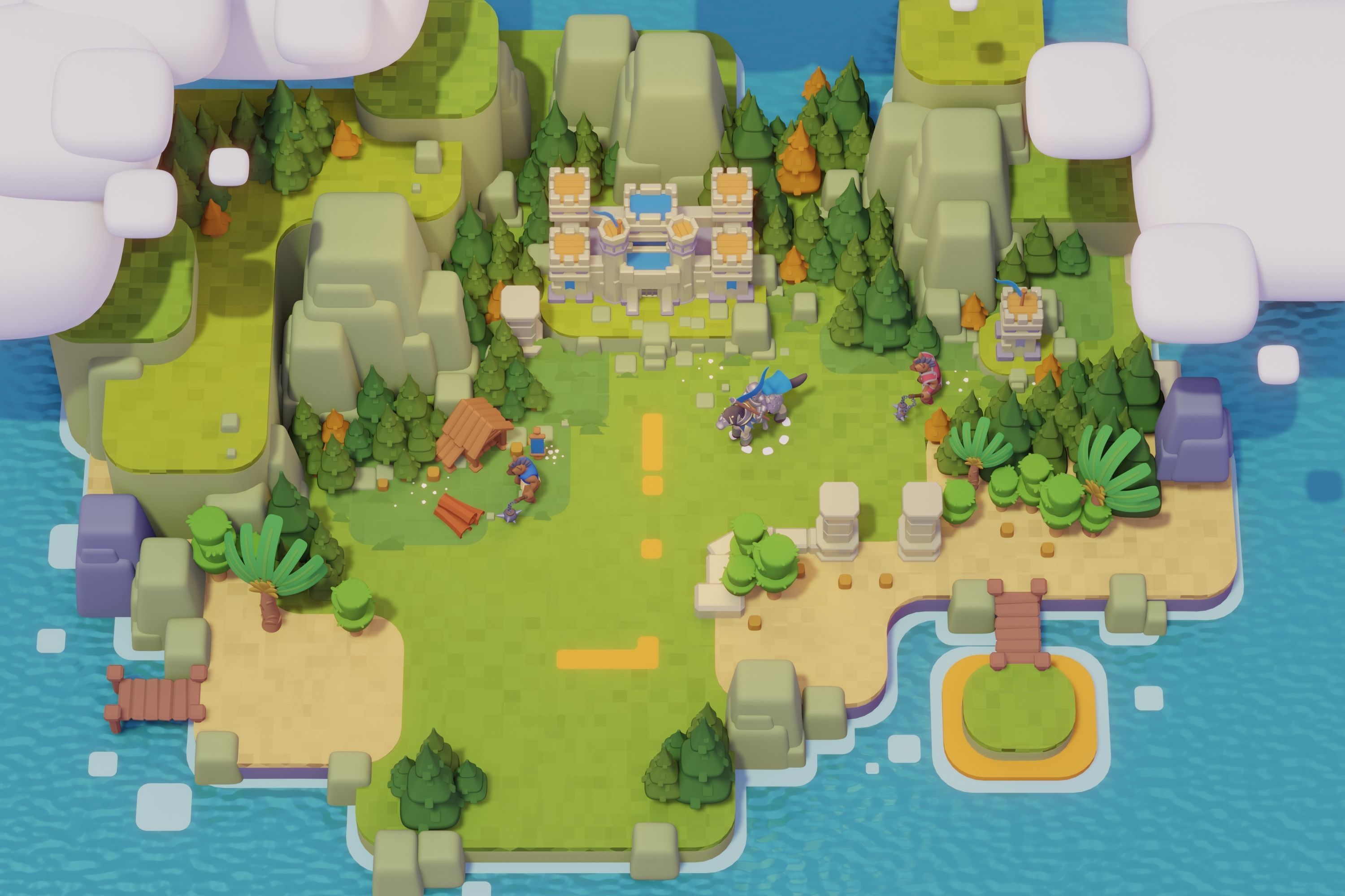 Nature - Tree Pack 02 Stylized 3D 3D model_19