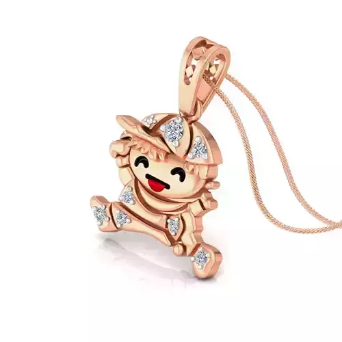 Kids boy pendant 3dm stl detail 3D print model