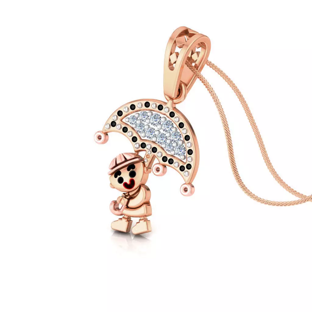 Kids boy pendant 3dm stl detail 3D print model_0