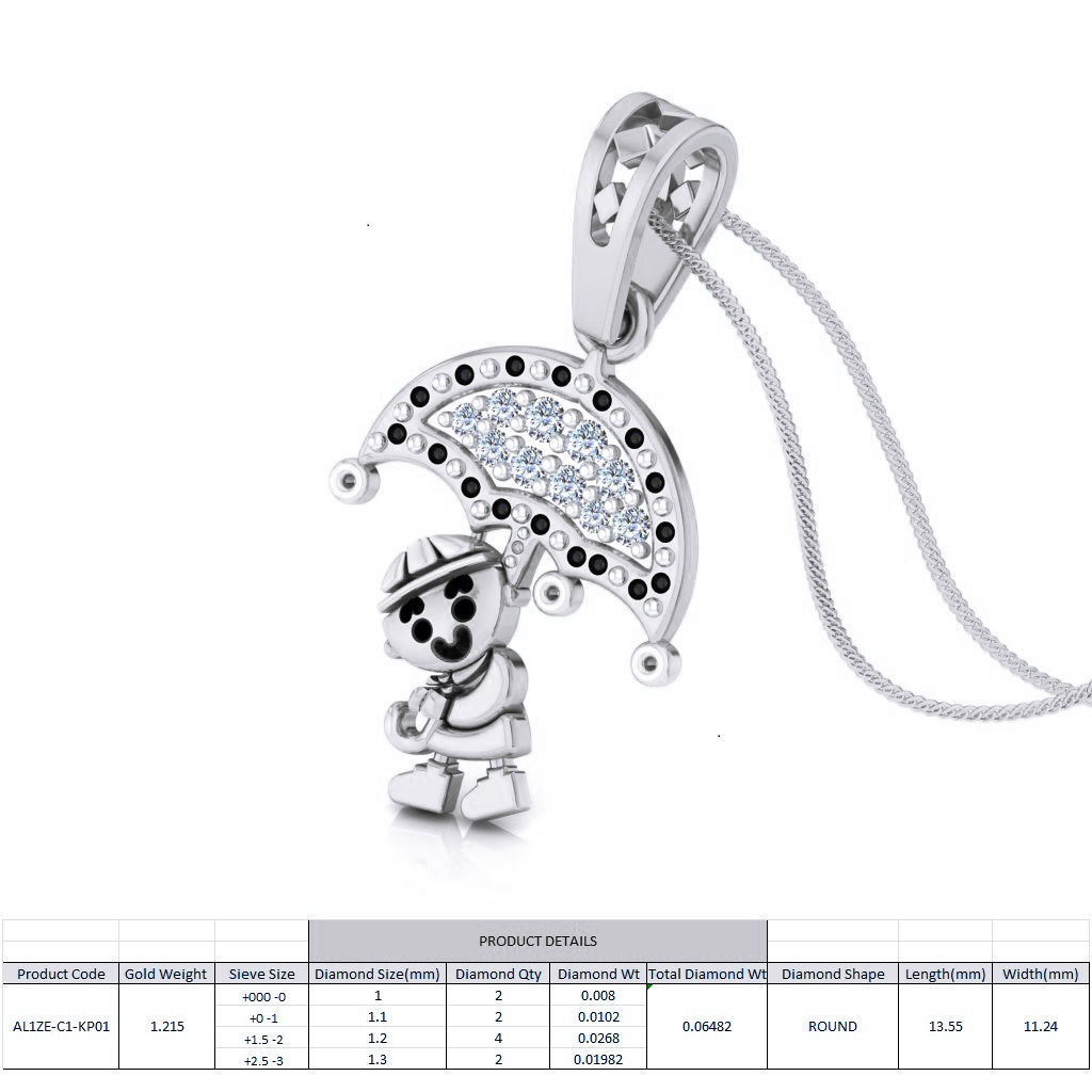 Kids boy pendant 3dm stl detail 3D print model_11