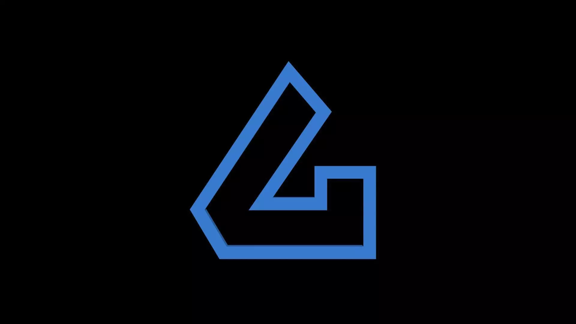 FONTIRON-007 G letter Free low-poly 3D model_0