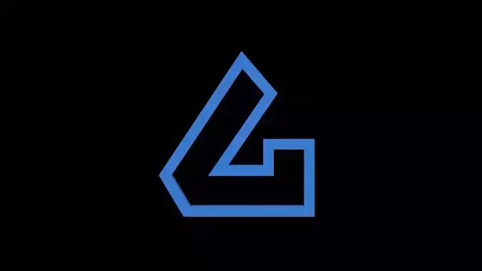 FONTIRON-007 G letter Free low-poly 3D model