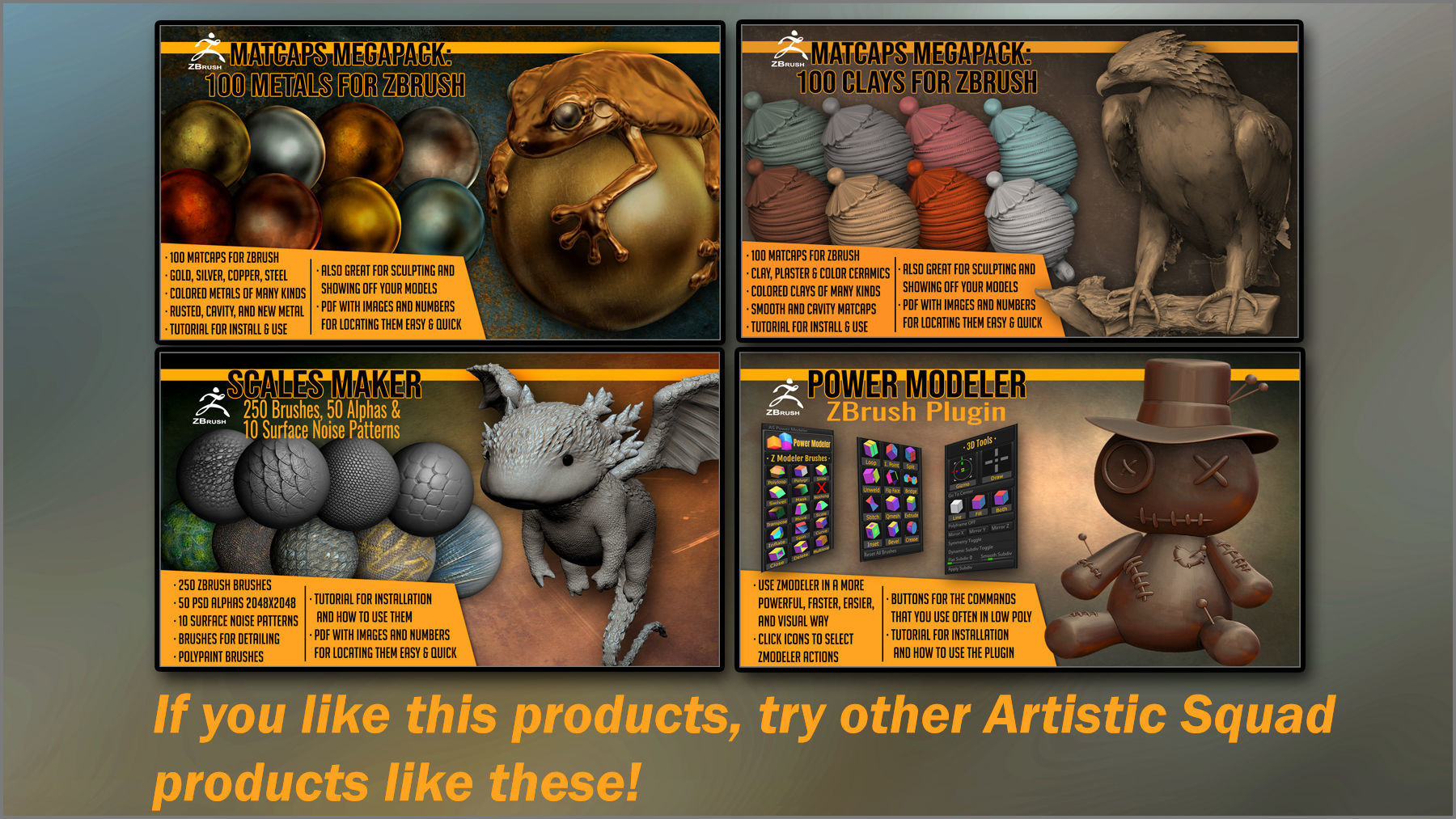 Matcaps Megapack 100 Colored Glass For ZBrush   Texture_16