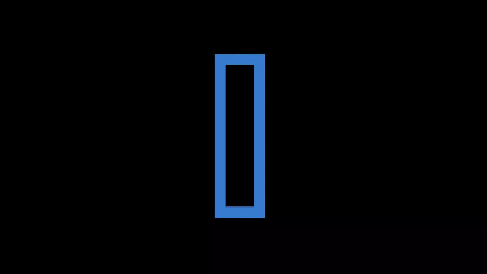 FONTIRON-009 I letter Free low-poly 3D model_0