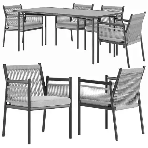 sette garden duor table and chair