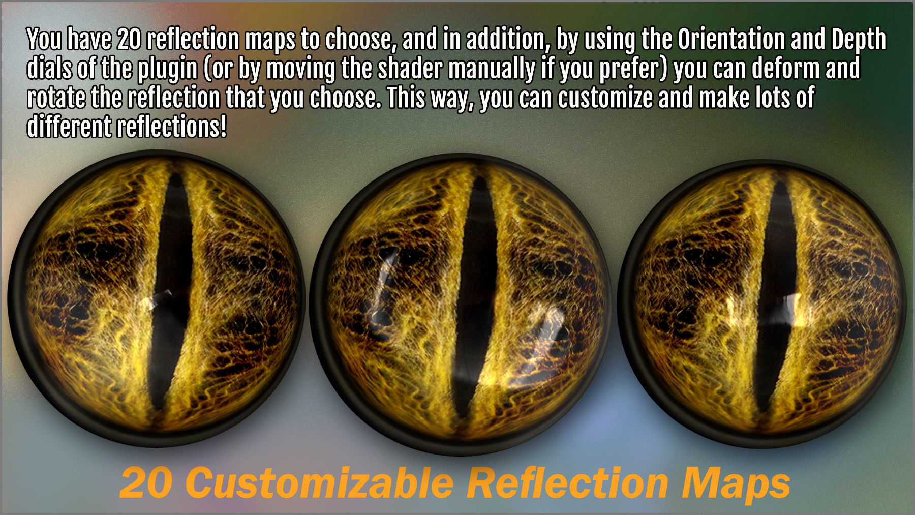 Animal Eye Maker 128 Eyes and ZBrush Plugin 3D model_6