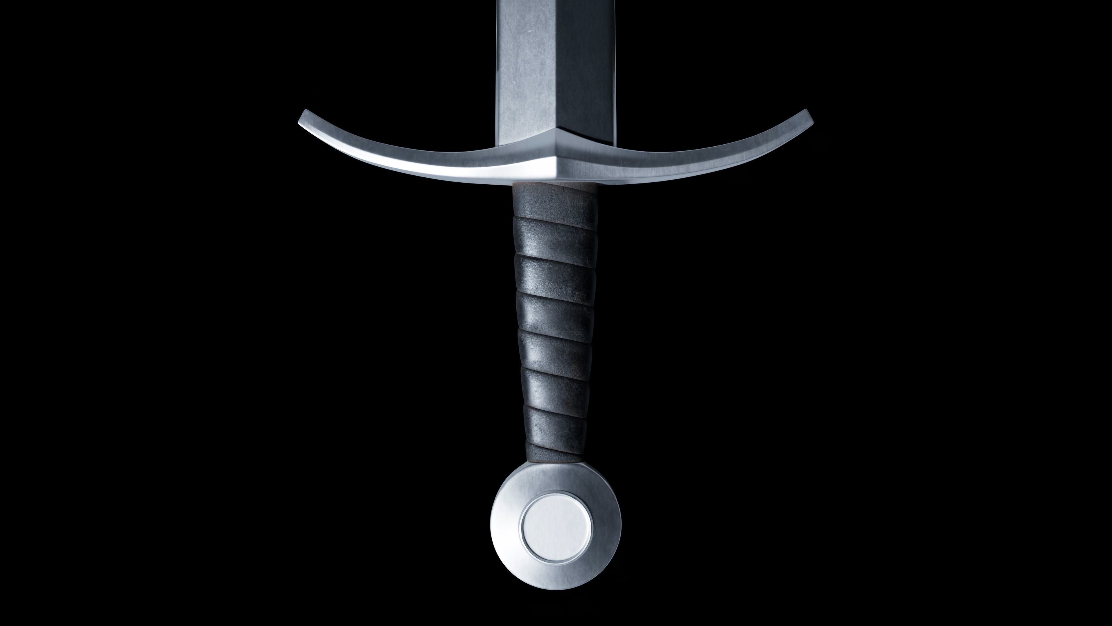 Medieval Sword 04     plus old texture and sheath 3D model_18