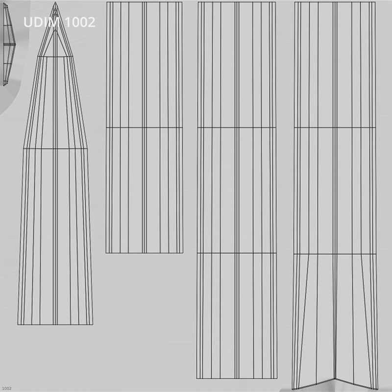 Medieval Sword 04     plus old texture and sheath 3D model_25