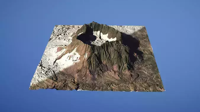 Landscape Environment Volcano Snow 21