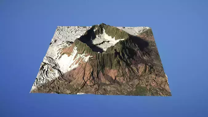 Landscape Environment Volcano Snow 26