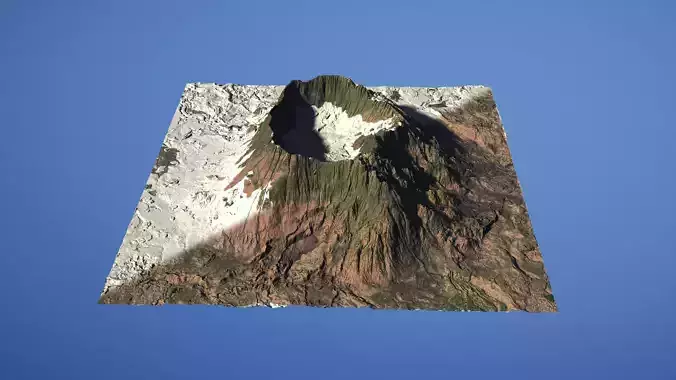 Landscape Environment Volcano Snow 27