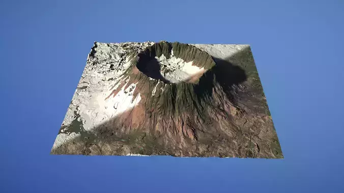 Landscape Environment Volcano Snow 30