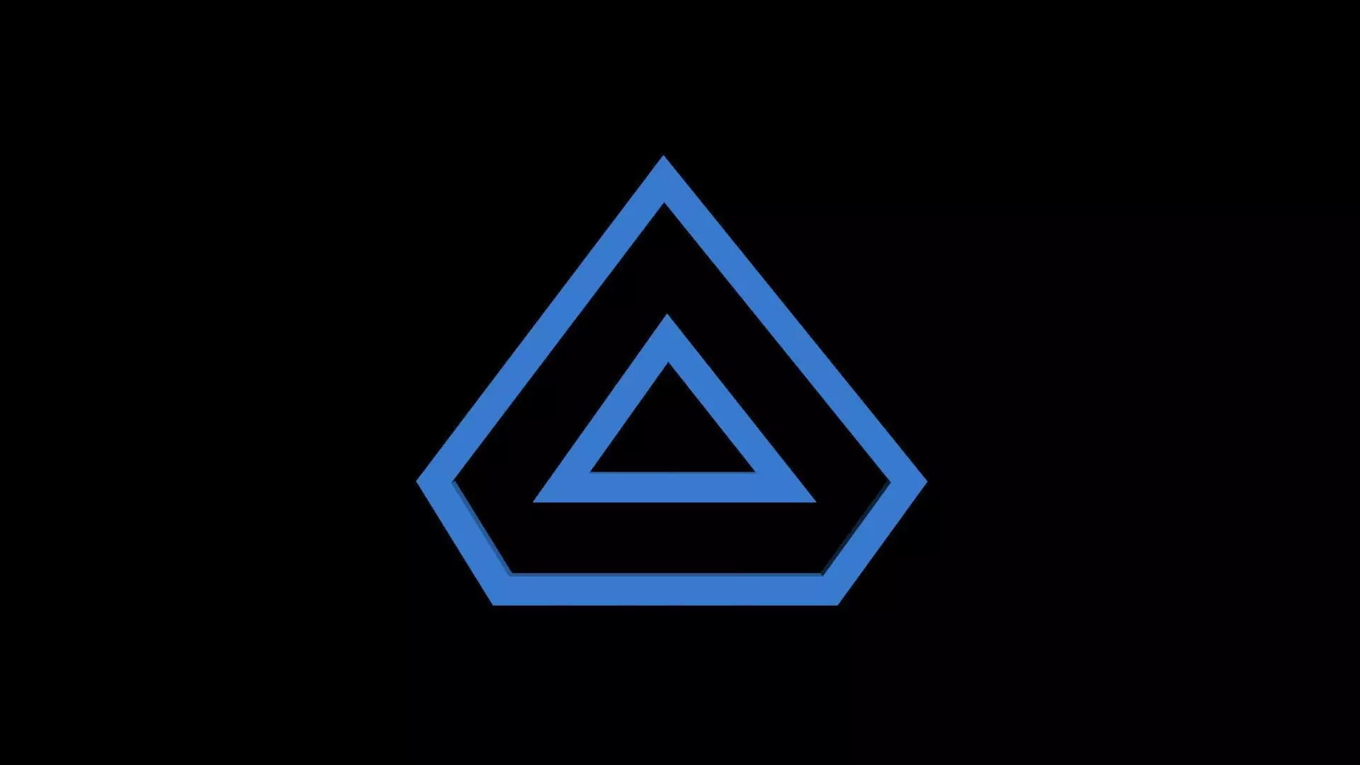 FONTIRON-015 D Letter Free low-poly 3D model_0