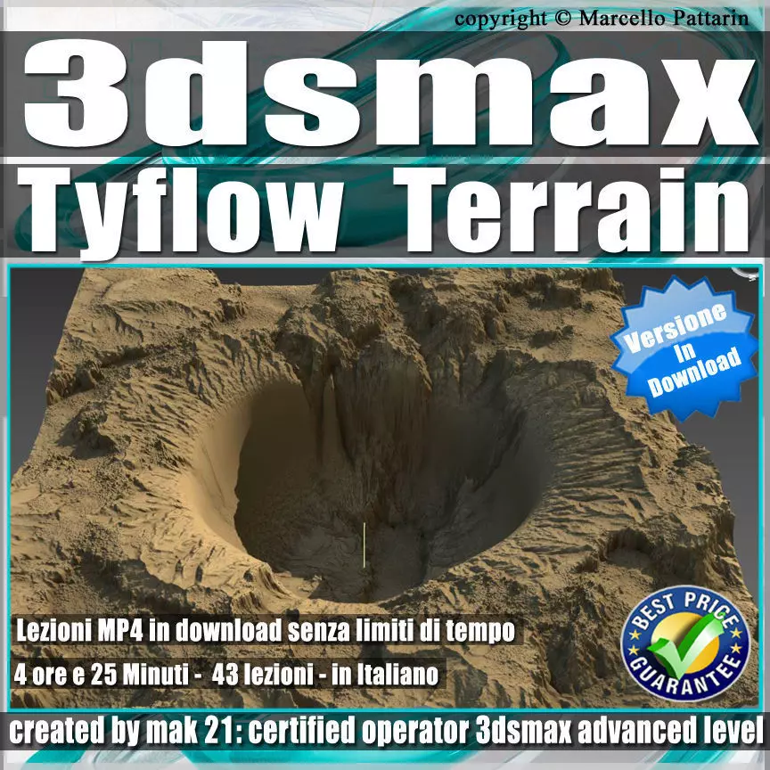Tyflow Terrain in 3ds max e non solo 3D model_0