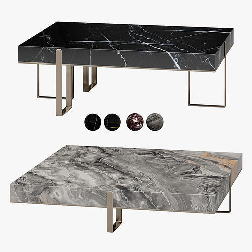 Capital Collection GRAND 23 COFFEE TABLE Low-poly 3D model