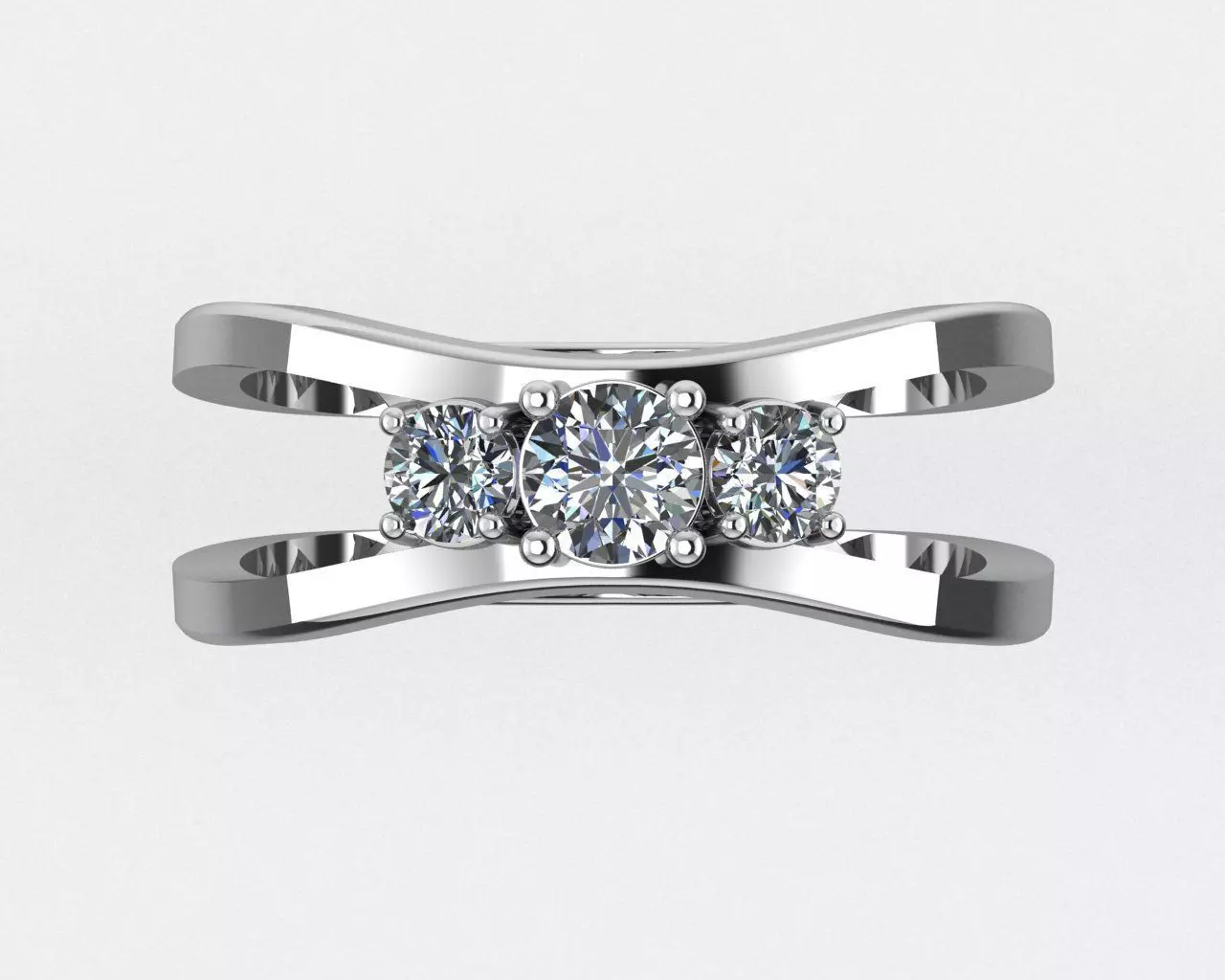 womens ring 3D print model