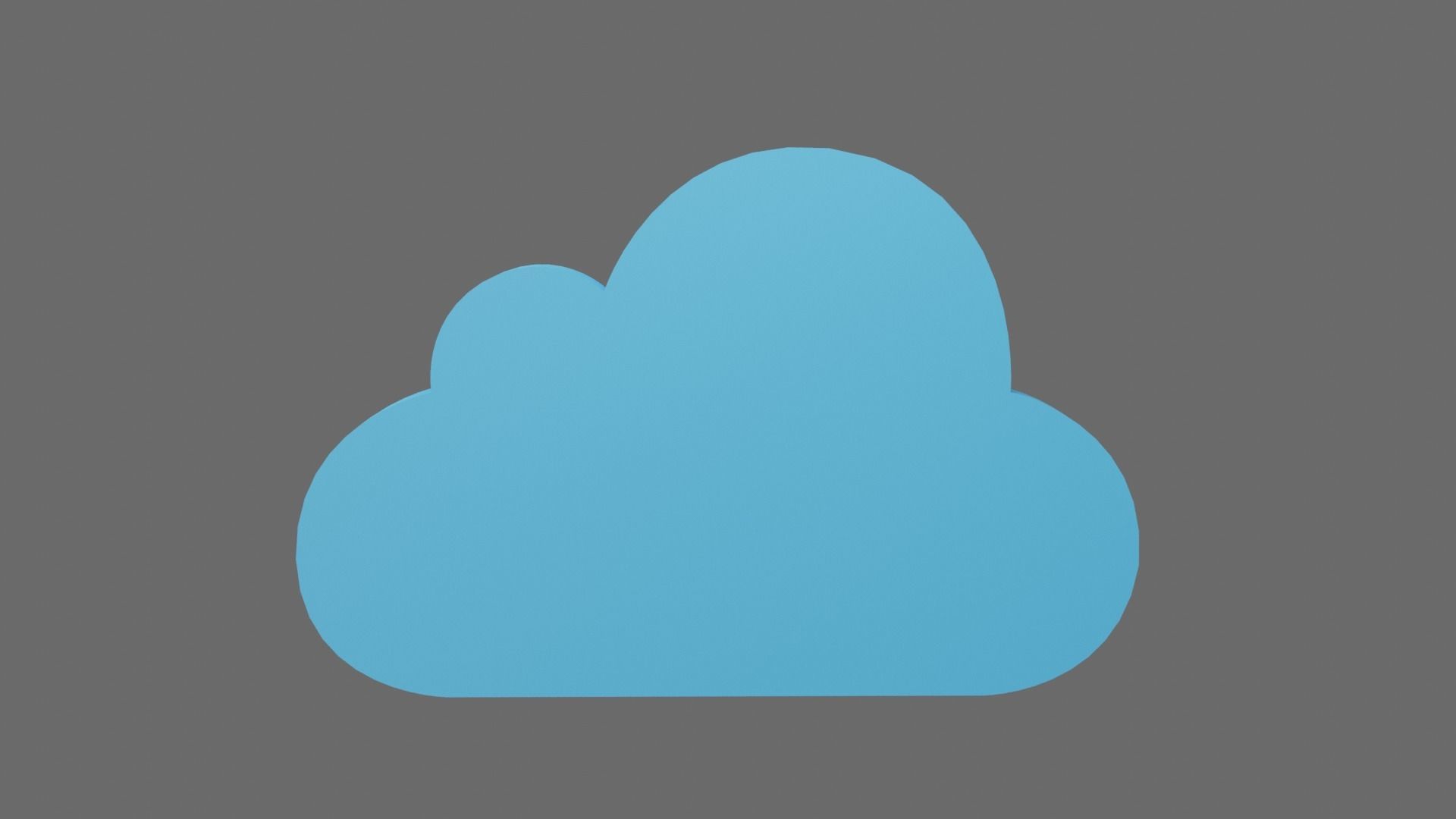 Weather Icon Pack Low-poly 3D model_10