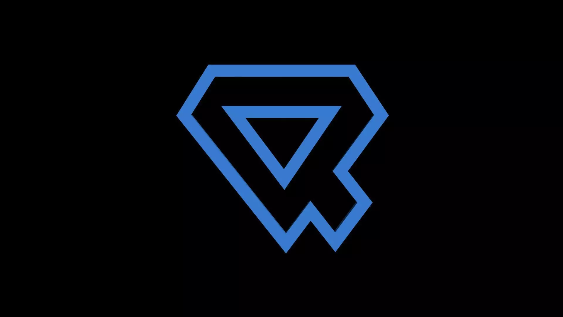 FONTIRON-017 Q letter Free low-poly 3D model_0