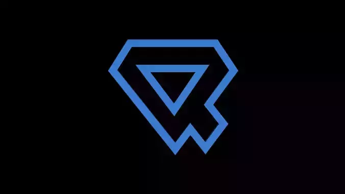 FONTIRON-017 Q letter Free low-poly 3D model