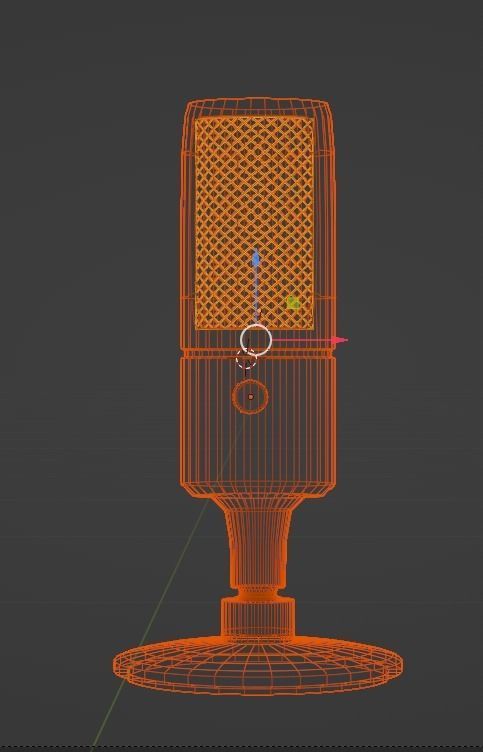 Microphone 3D model_1
