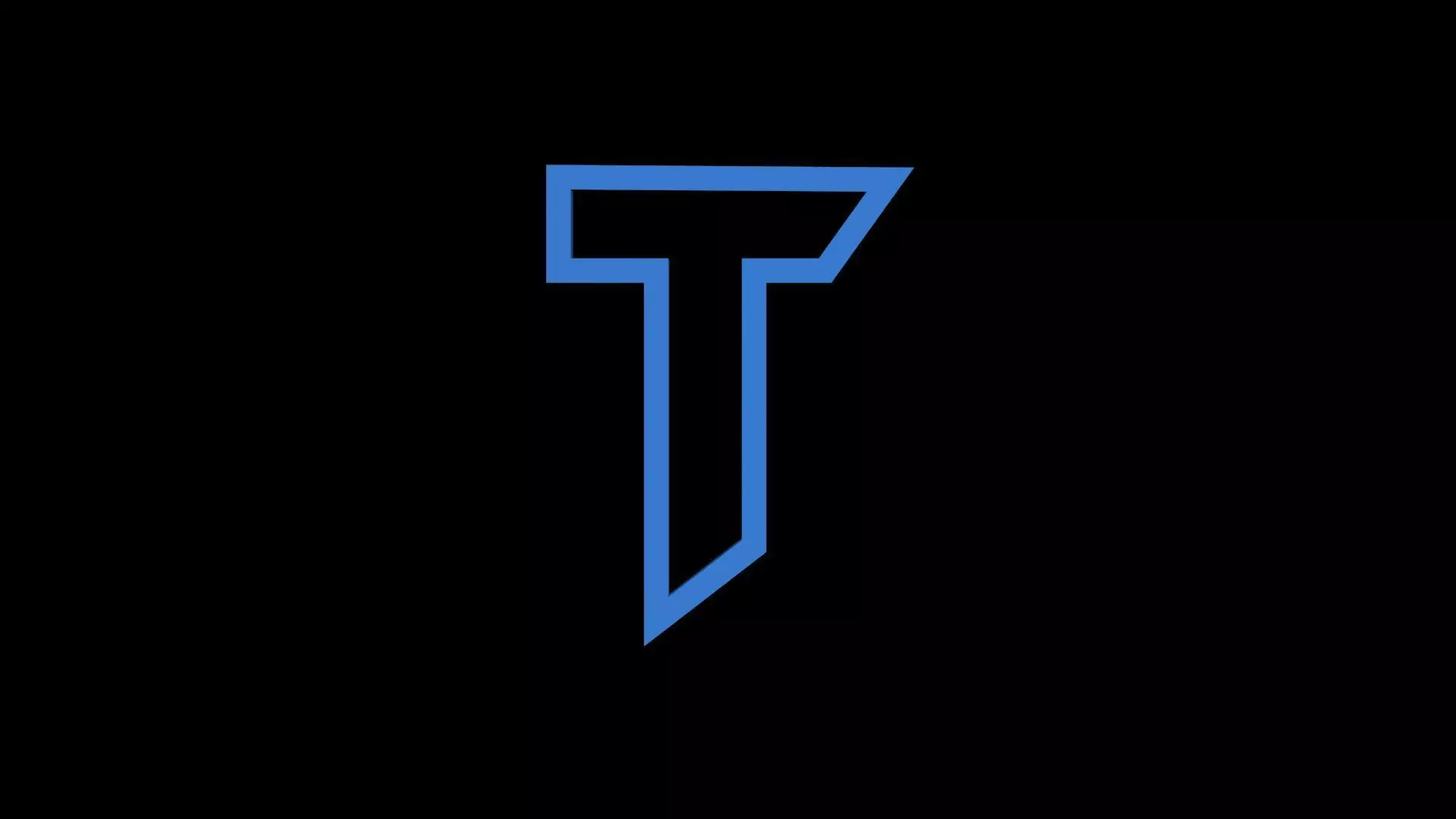 FONTIRON-020 T letter Free low-poly 3D model_0