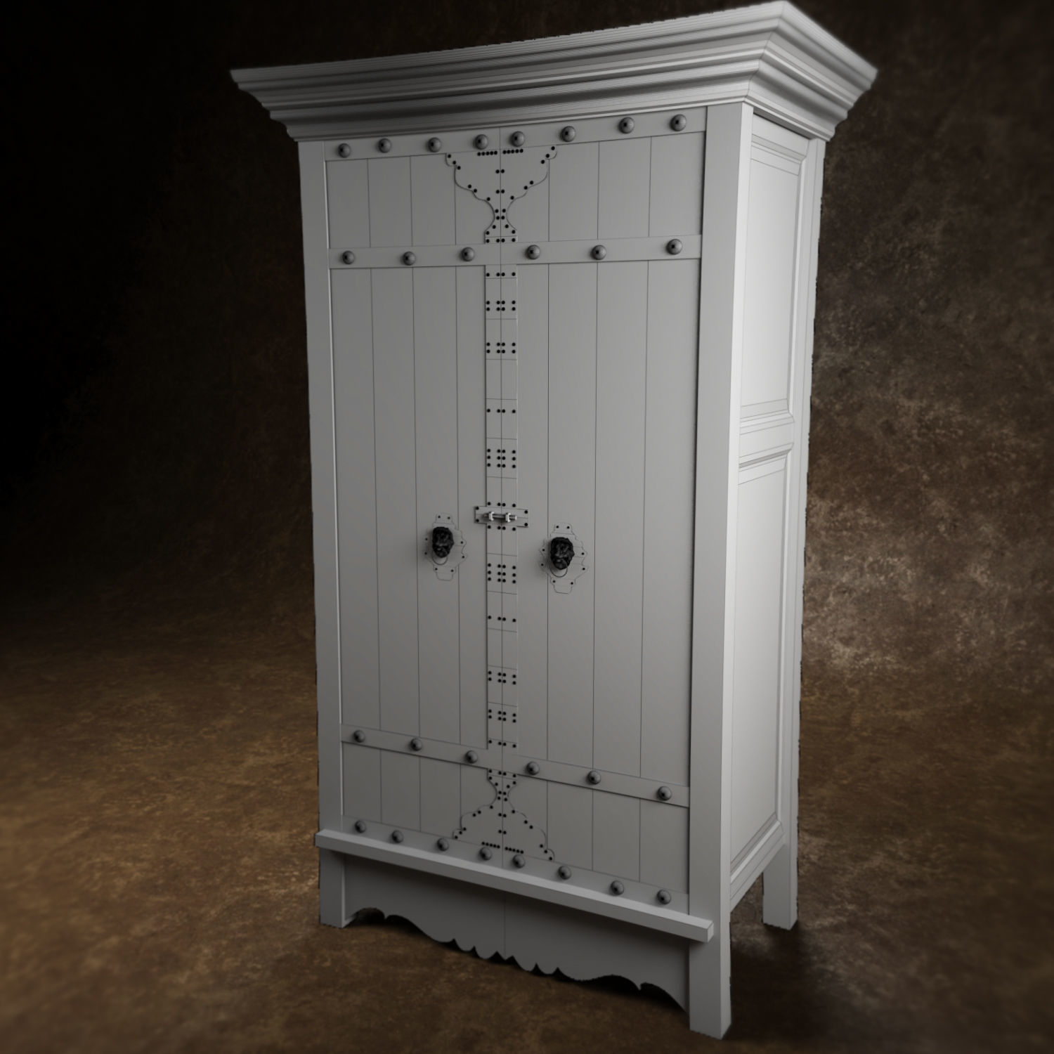 Medieval Collection01 Low-poly 3D model_35