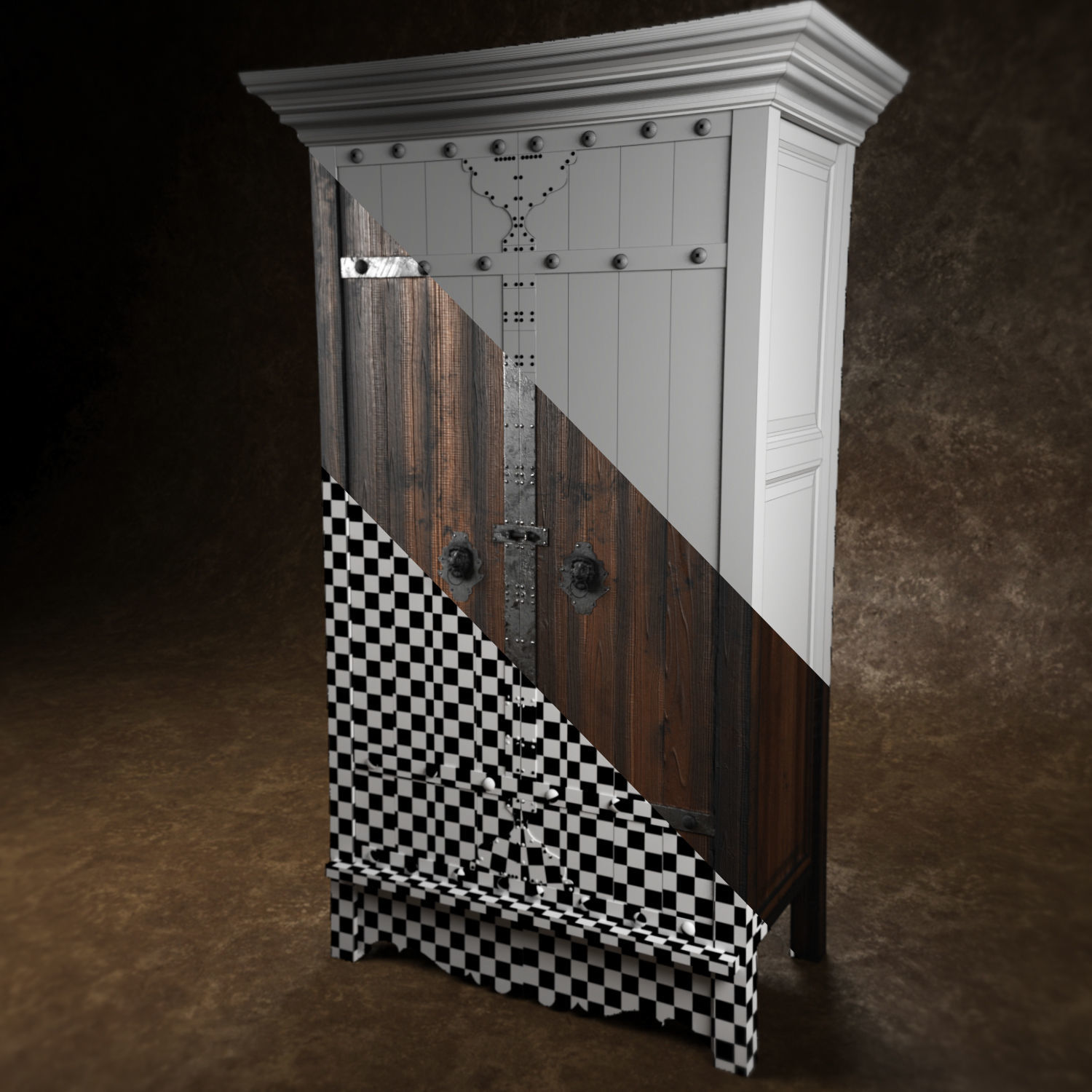 Medieval Collection01 Low-poly 3D model_28