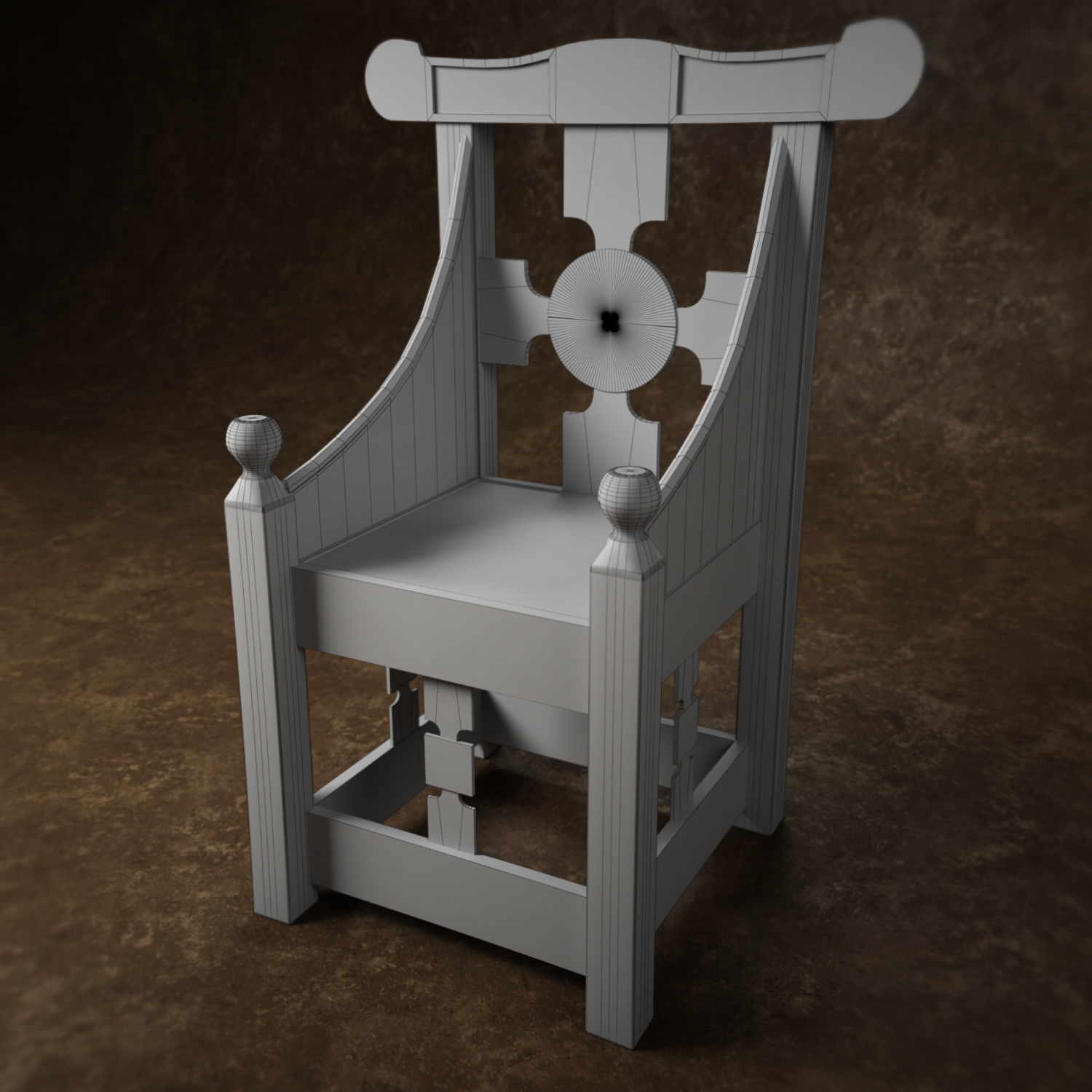 Medieval Collection01 Low-poly 3D model_29