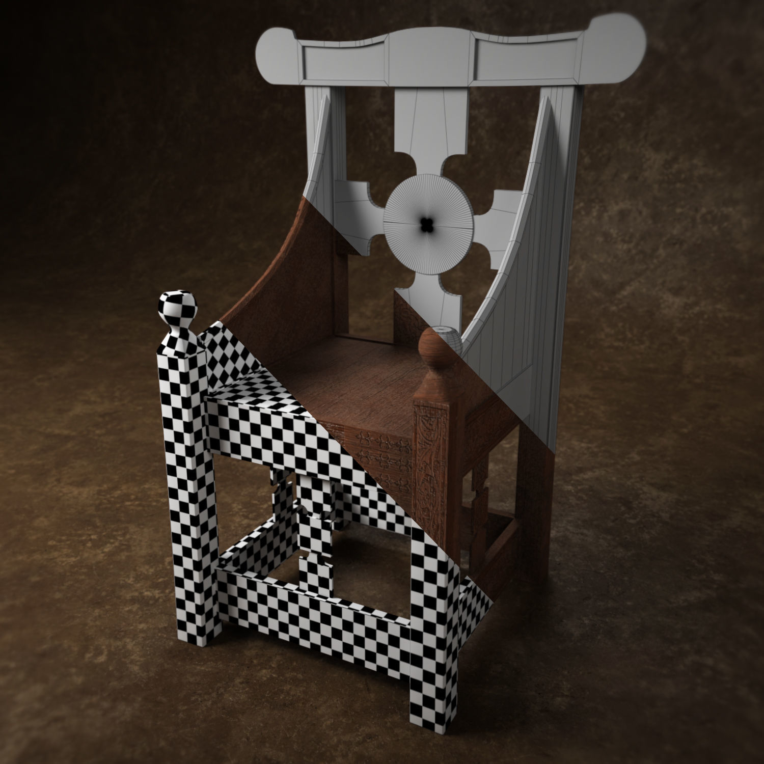 Medieval Collection01 Low-poly 3D model_22