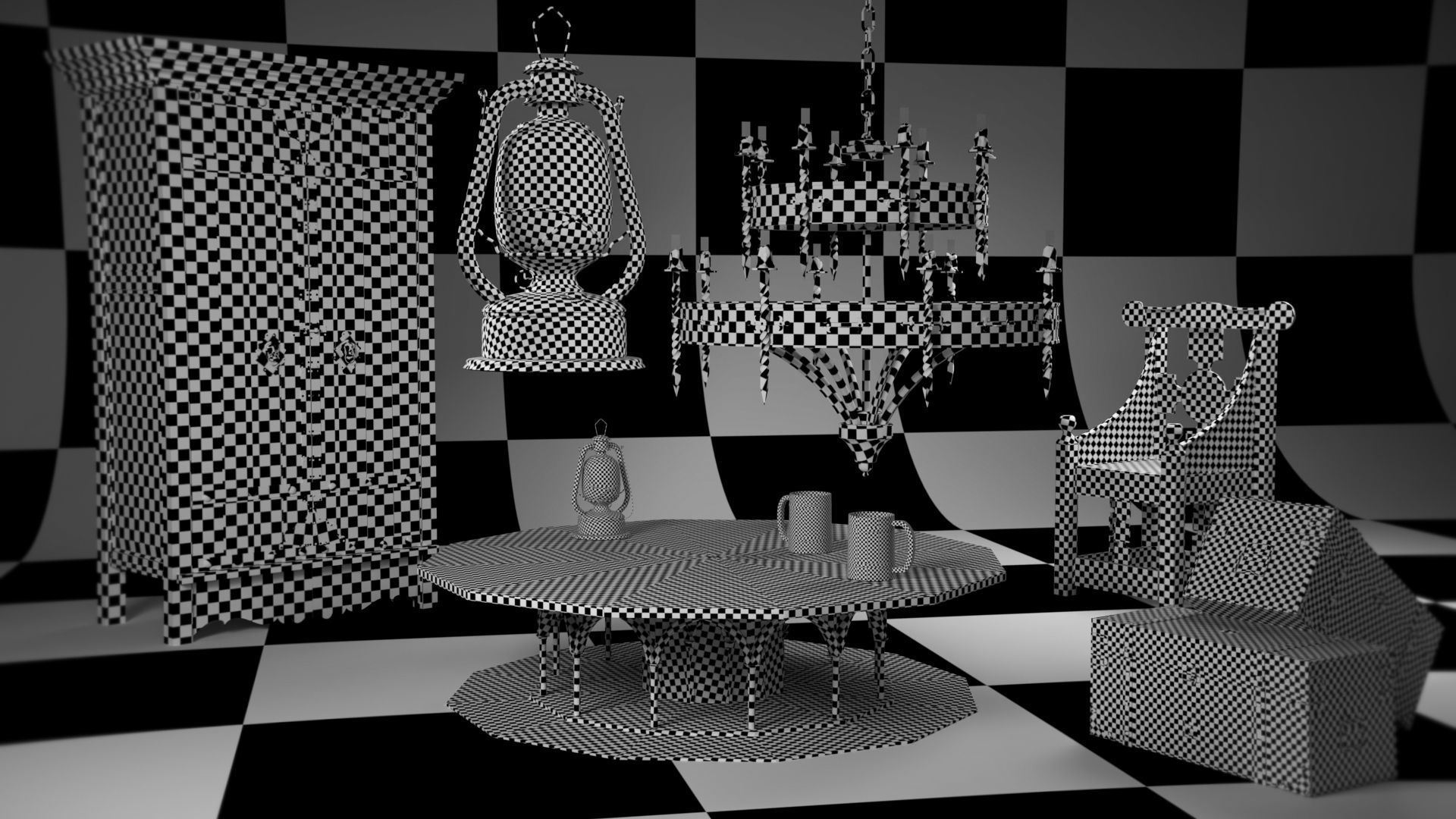 Medieval Collection01 Low-poly 3D model_13