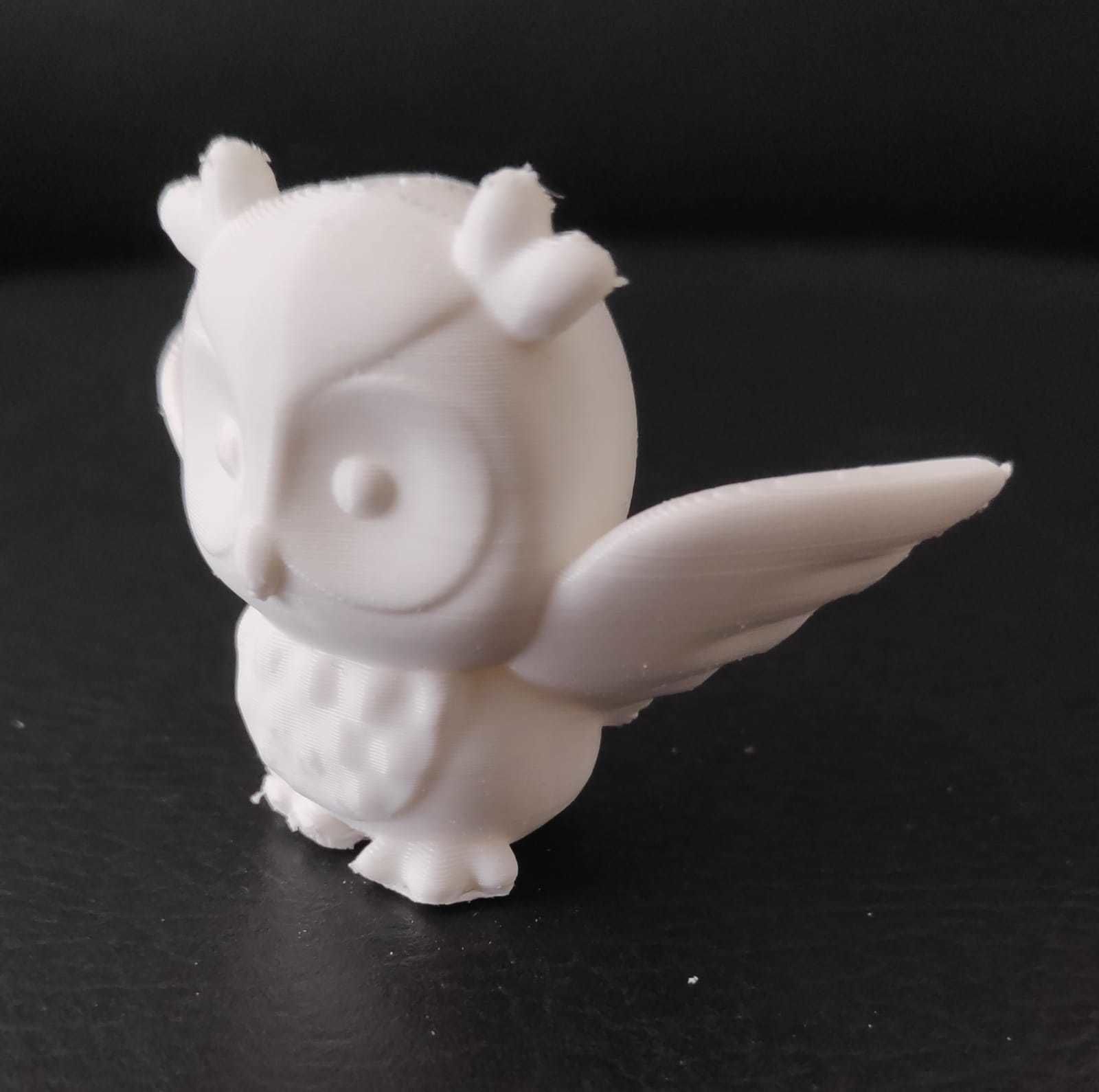 Owl Open Wings 3D print model_5