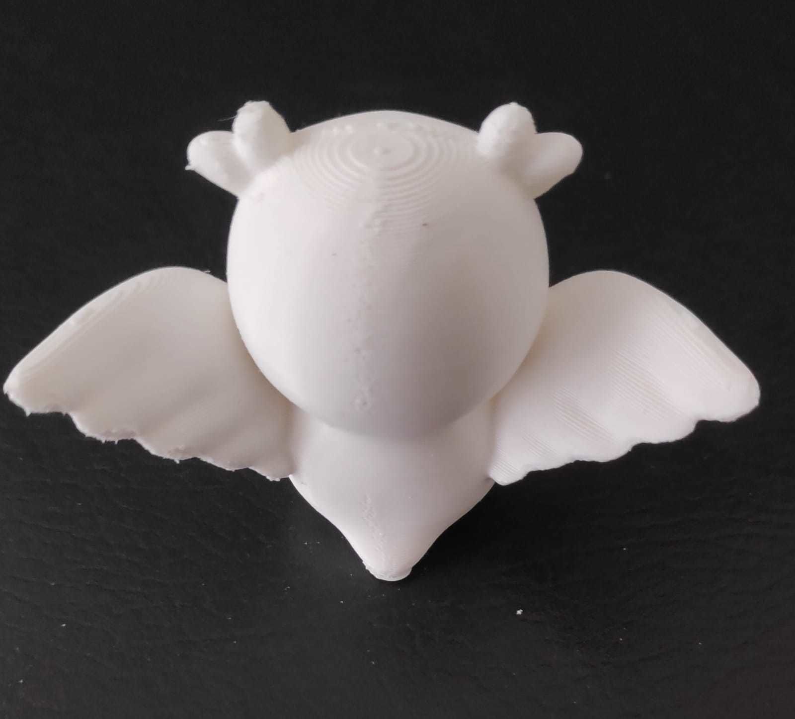 Owl Open Wings 3D print model_8