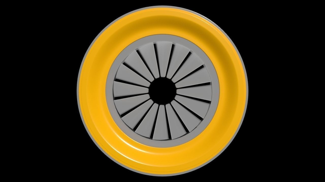 Modular - Rim Driven - Electric Thruster 01 - Concept 3D print model_29