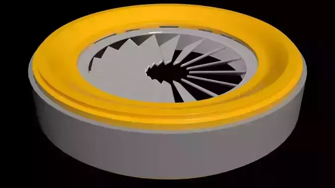 Modular - Rim Driven - Electric Thruster 01 - Concept 3D print model