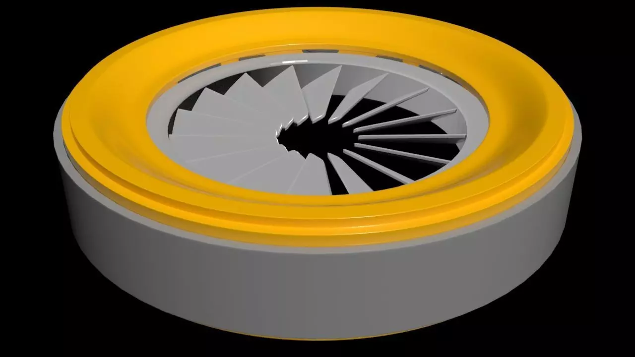 Modular - Rim Driven - Electric Thruster 01 - Concept 3D print model_0