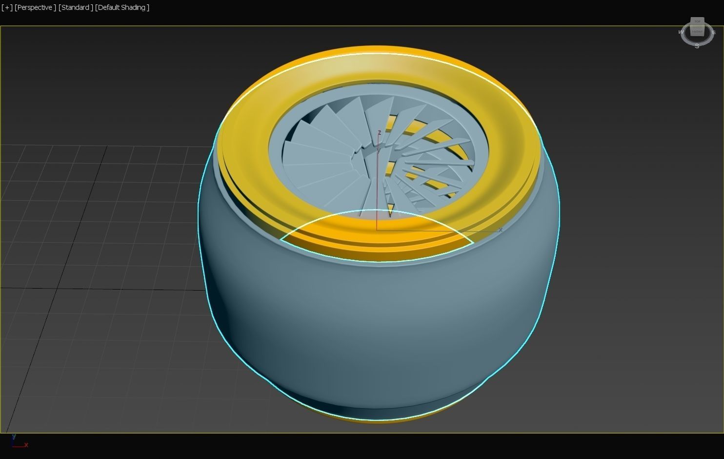 Modular - Rim Driven - Electric Thruster 01 - Concept 3D print model_11