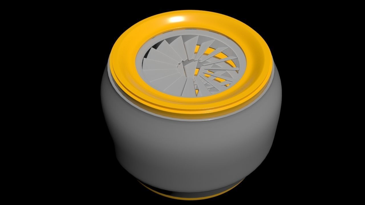 Modular - Rim Driven - Electric Thruster 01 - Concept 3D print model_10