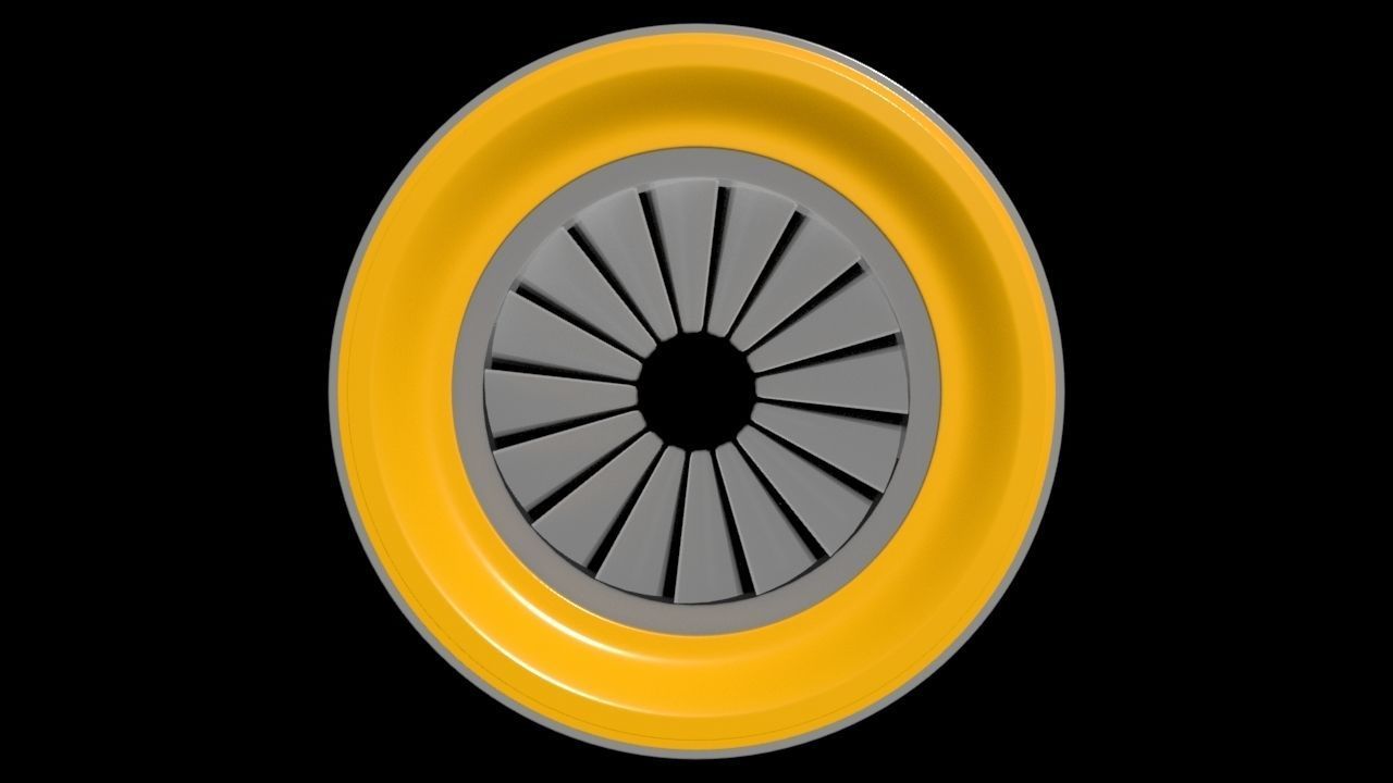 Modular - Rim Driven - Electric Thruster 01 - Concept 3D print model_24