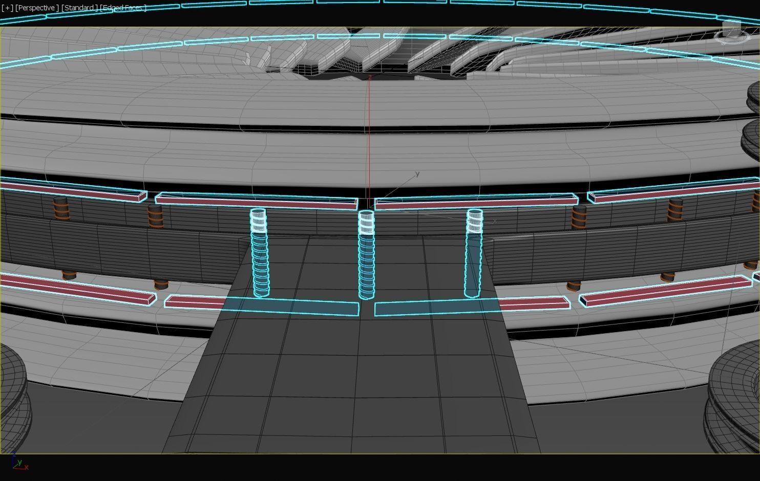 Modular - Rim Driven - Electric Thruster 01 - Concept 3D print model_8