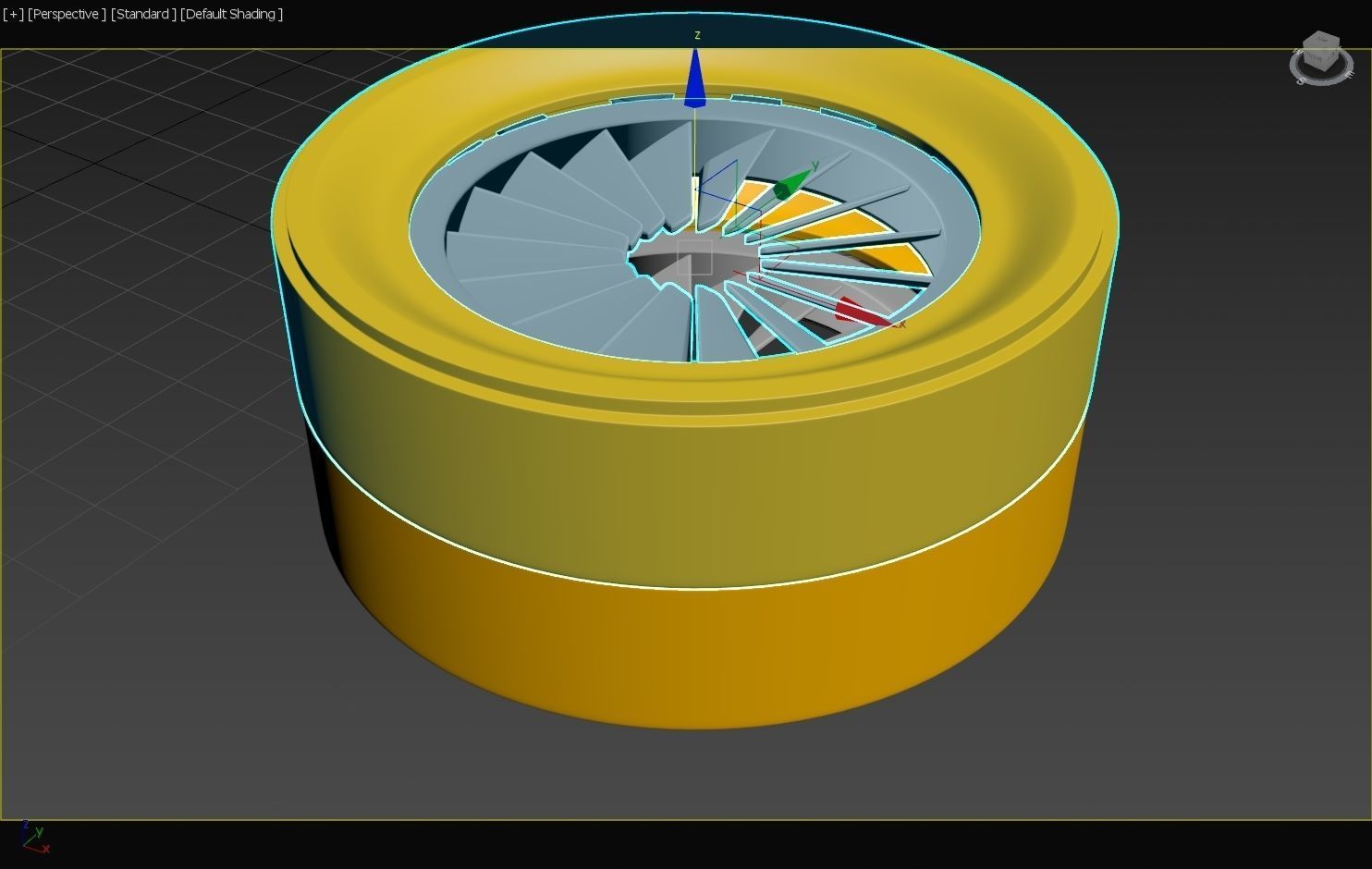 Modular - Rim Driven - Electric Thruster 01 - Concept 3D print model_17