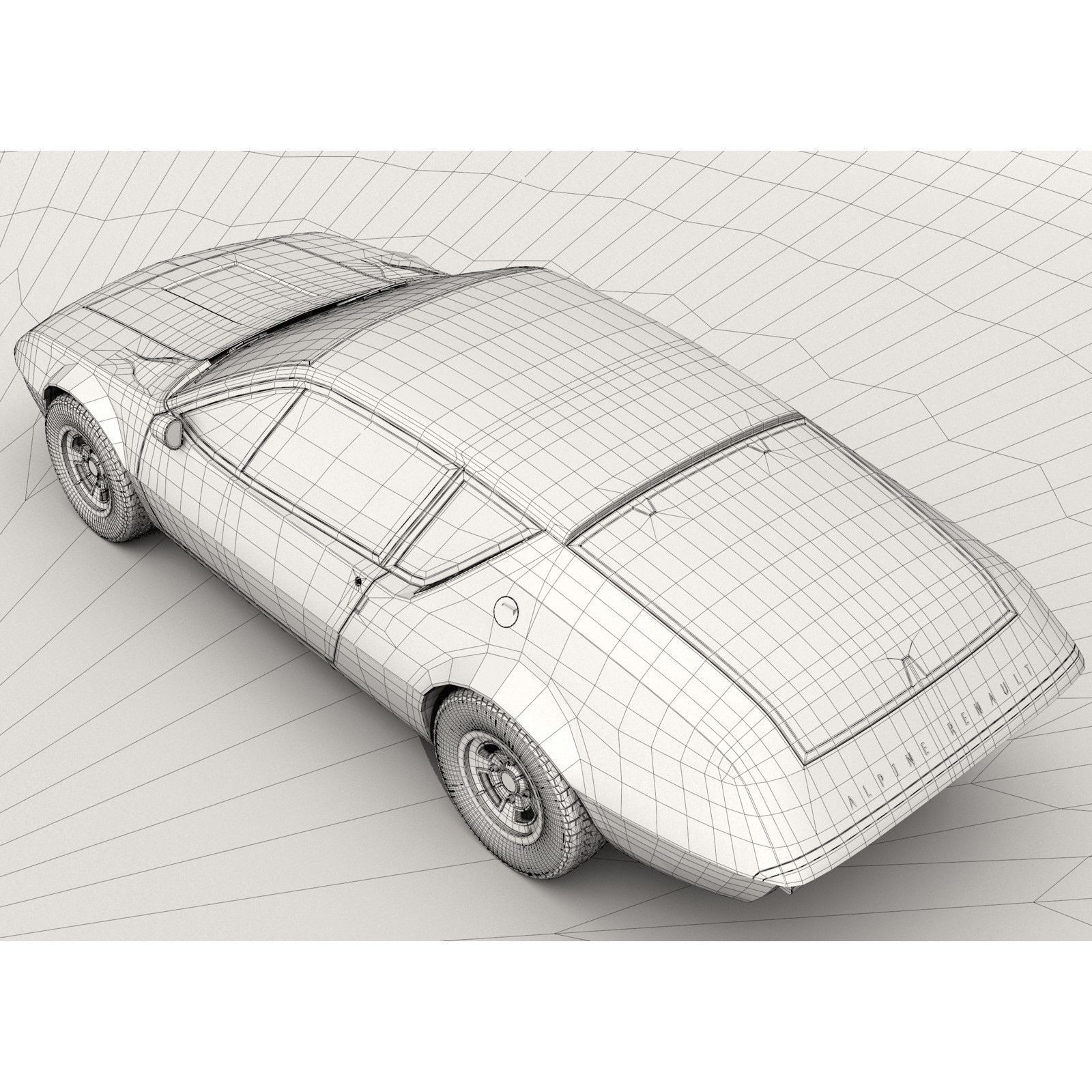 Renault Alpine A310 1600 3D model_15
