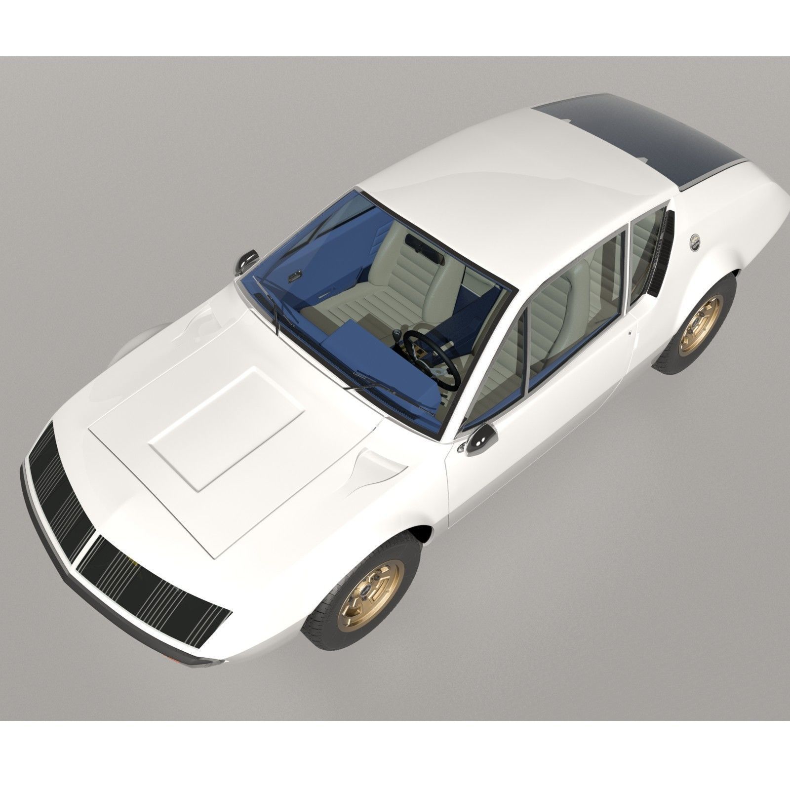 Renault Alpine A310 1600 3D model_3