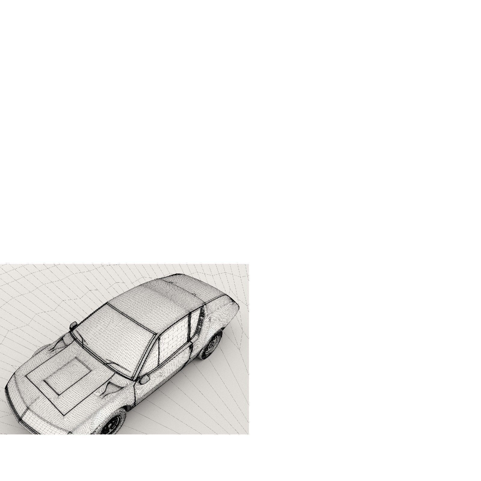 Renault Alpine A310 1600 3D model_12